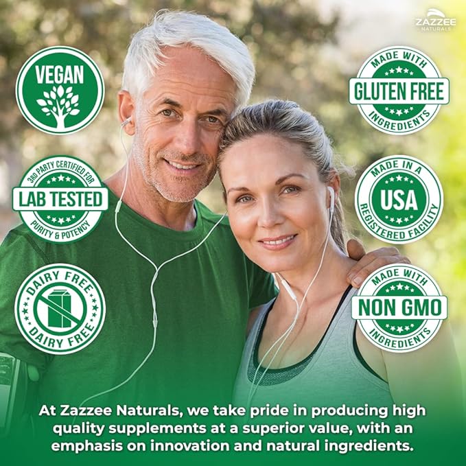 Zazzee USDA Organic Bilberry 20:1 Extract, 6000 mg 120 Vegan 4 Month 20X Extract, 100% Vegetarian,