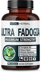 Ultra Fadogia Agrestis 10:1 Extract with Tongkat Ali Capsules - Equivalent to 9570 mg - Maximum Strength with Ginseng Maca Root Tribulus - Boost Energy Muscle Buider (90 Count (Pack of 1))