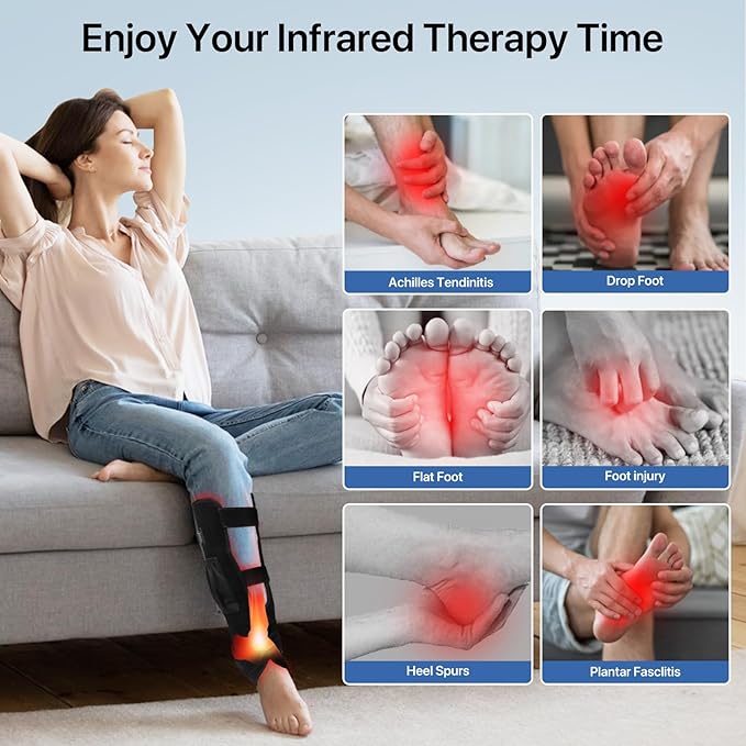 Red Light Therapy for Feet & Leg,660nm & 850nm Near
