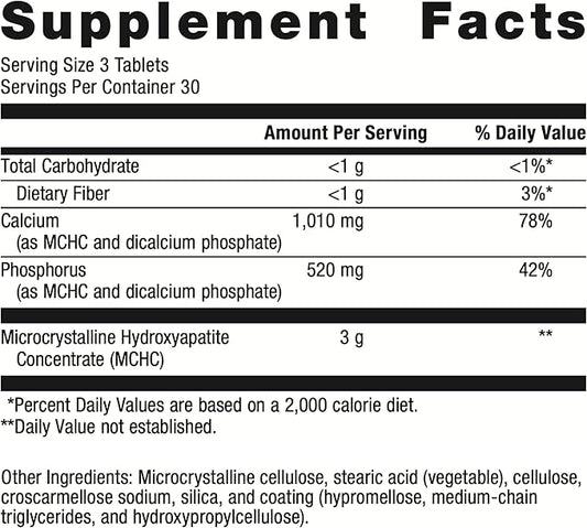 Metagenics Bone Builder Extra Strength 90 Tablets 30 Servings
