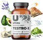 UMZU Testro-X Testosterone Supplement for Men | Support Energy, Strength, Stamina & Healthy T Levels (30 Day Supply | 90 Capsules)