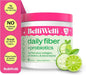 Daily Fiber Supplement with Added Collagen, Probiotics and Electrolytes | Supports Digestive Health and Regularity | Cucumber Lime Mint | 16 Servings