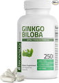 Bronson Ginkgo Biloba Extra Supports Brain 250 Vegetarian
