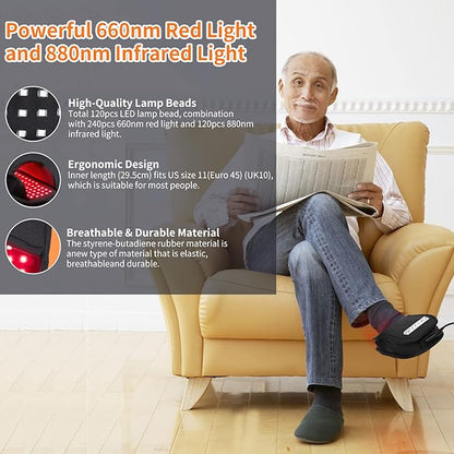 Red Light Therapy for Foot Infrared