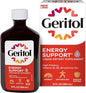 Geritol Liquid Vitamin and Iron Supplement, Energy Support, Contains High Potency B-Vitamins and Iron, Pleasant Tasting, Easy to Swallow, No Artificial Sweeteners, Non-GMO, 12 Oz