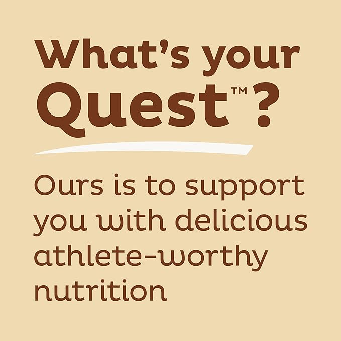 Quest Nutrition S'mores Protein Bar, 31g Protein, 4g Net Carbs, 1g Sugar, Gluten Free, Keto Friendly, 4 Count