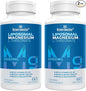 Liposomal Magnesium L-Threonate Softgels 2000mg D3 & K2 - 60 Softgels 2 (120 (120 Ct)