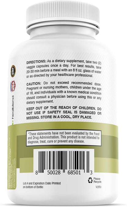 Liver Support - Natural Milk Thistle 60 Veggie (30 Days