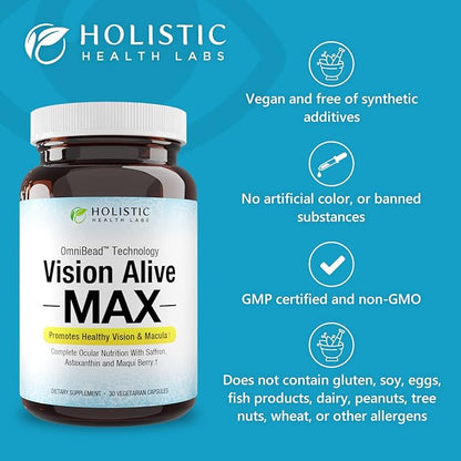 Vision Alive Max with 8 Natural 2020, Bilberries, c3g from (30 Count 1))