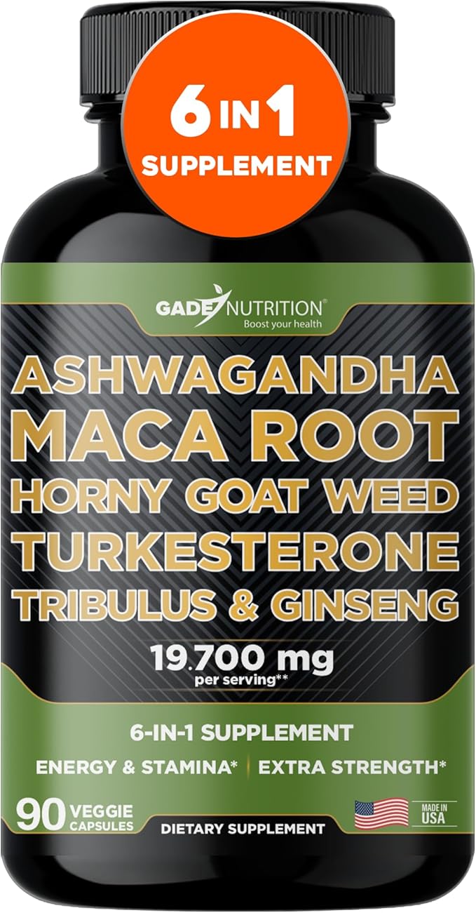 Ashwagandha - Maca Root - Horny
