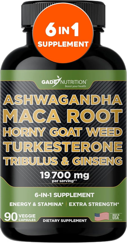 Ashwagandha - Maca Root - Horny