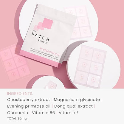 The Patch Remedy PreMenstrual Patch for Women 30 Topical B6 &