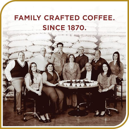 Don Francisco's Premium Decaf Colombia Supremo Ground Coffee: Rich, Aromatic 100% Arabica Beans - Family Crafted Flavored Coffee for a Delightful Morning Brew (12 oz Can)
