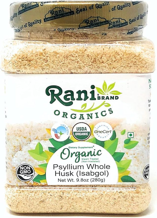 Rani Organics Psyllium Whole Husk Powder 9.8oz (280g) (280g) PET
