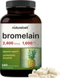 NatureBell Bromelain, 1,000mg Per Serving, 240 2,400 GDU