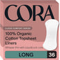 Cora Period Long Liners 100% Organic (36 Long