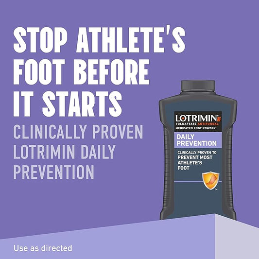 Lotrimin AF Athlete's Foot Daily Prevention 3 Ounce (90 Grams) 3)