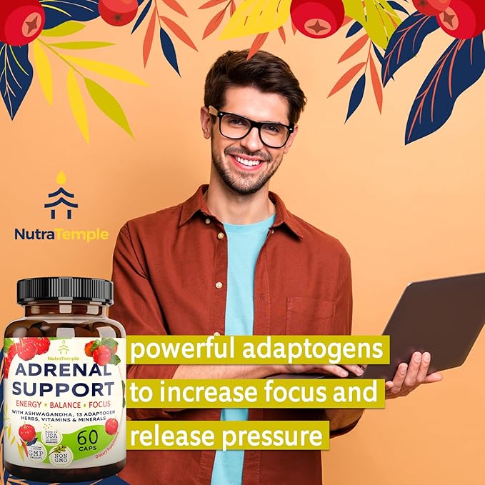 Adrenal Support & Cortisol Manager – 60 Non
