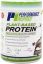 Performance Inspired Nutrition Plant Protein Powder - All Natural - 20G - 1B Probiotics - Digestive Enzymes - Fiber Packed - G Free - Chocolate Delight - 1.5lb