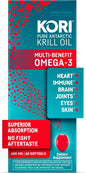 Kori Krill Oil Omega 3 Superior 600 mg, 60 Softgels