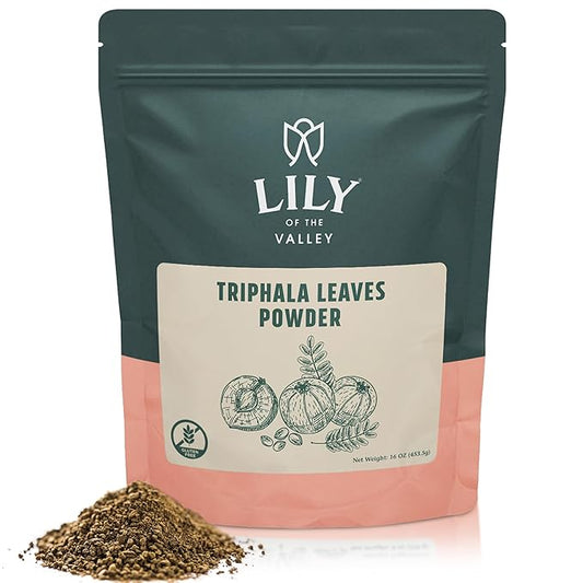 LILY OF THE VALLEY Triphala Powder (16oz, 453g)- 453g)- Package