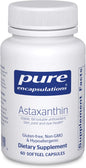 Pure Encapsulations Astaxanthin | Antioxidant Supplement for Joints, Skin and Eye Health, and Free Radicals* | 60 Softgel Capsules