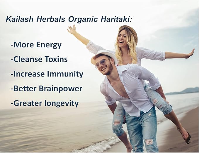 Organic Haritaki Powder USDA Certified Organic, 1 Pound