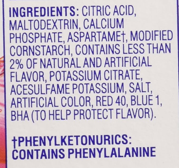 Crystal Light Fruit Punch On-The-Go, 0.09 Ounce (Pack of 20)