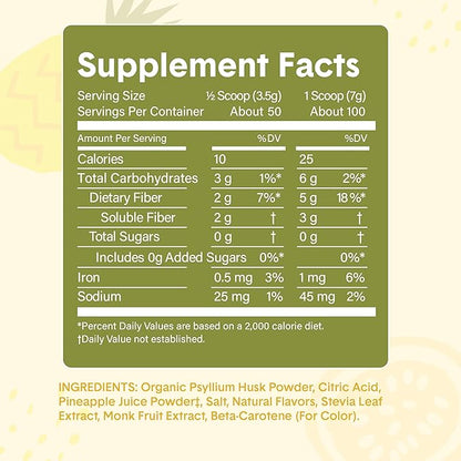 Bellway Super Fiber Powder + Fruit (3 Pack), (150 Servings)