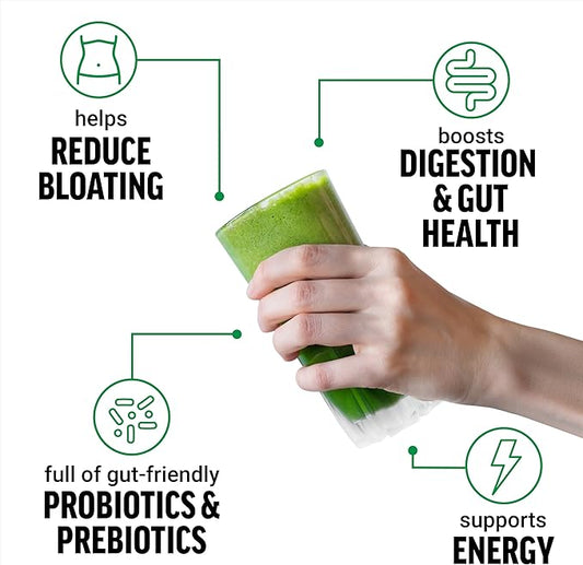 Force Factor Smarter Greens Daily Wellness Powder 2-Pack to Support Energy, Immunity & Digestion, Greens Powder, Superfood Powder with Vitamins, Minerals & Probiotics, Unflavored, 60 Servings