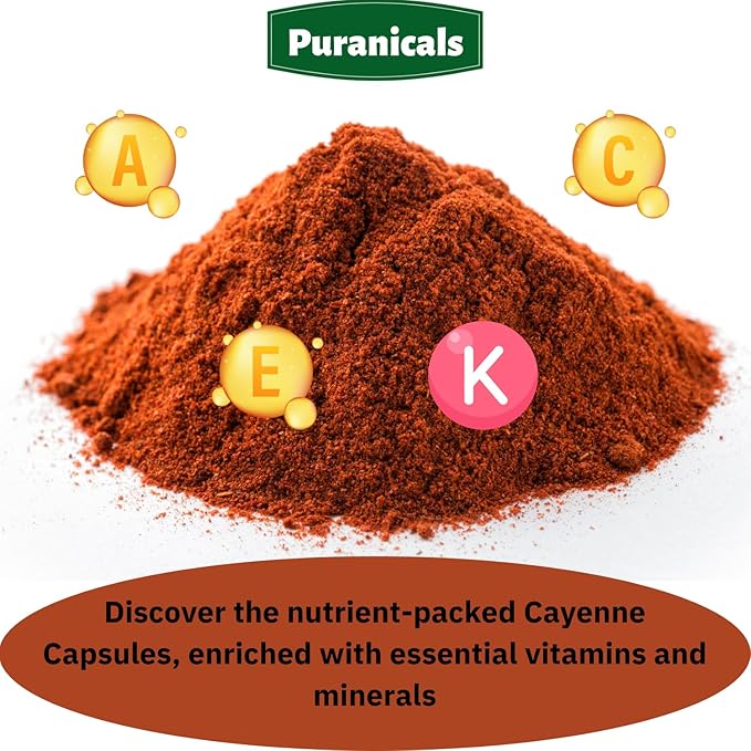 Cayenne Premium 320 Capsules Non GMO 800 mg 100% Pure