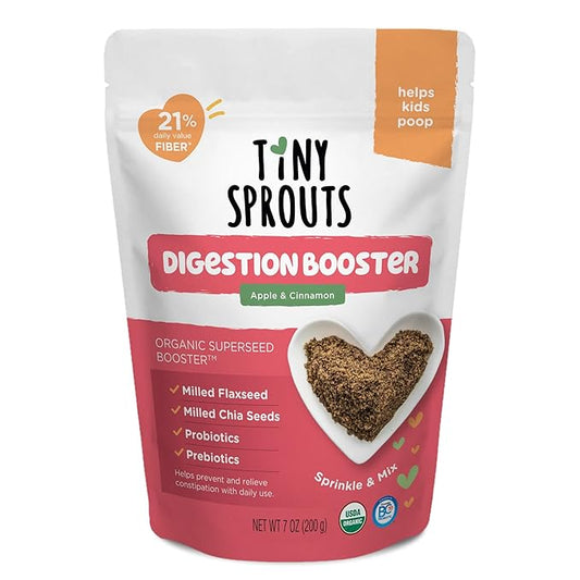 Organic Milled Chia & Flax Seed 6M+ Babies 7oz x 1 Pack)