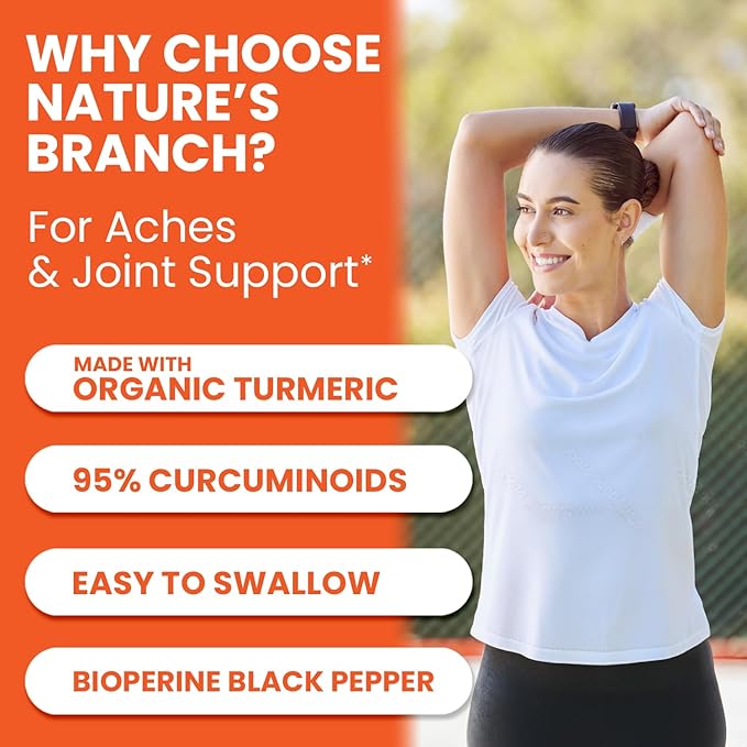 Turmeric Curcumin with Black Pepper BioPerine 𝟮𝟬𝟬 𝗖𝗔𝗣𝗦𝗨𝗟𝗘𝗦 1965mg Joint
