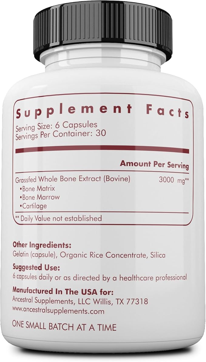 Ancestral Supplements Beef Organs and Stack