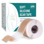 Silicone Scar Sheets, Silicone Scar Tape(1.6"x 118" Roll-3M), Roll-3M), Reusable