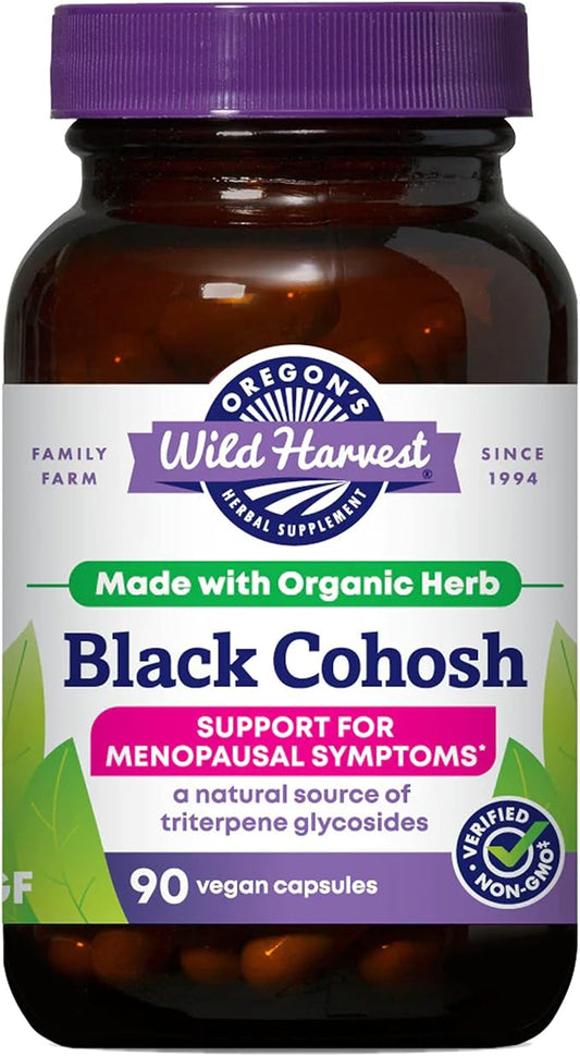 Oregon's Wild Harvest Black Cohosh Organic 90 Count