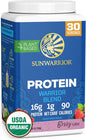Sunwarrior Vegan Organic Protein Powder Plant-Based 30 Servings