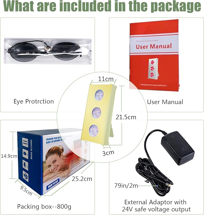 Red Light Therapy at Home 660nm and 850nm Dimming 45watts Infrared