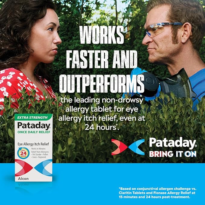 Pataday Once Daily Relief Extra Strength 2.5ml, 2 2 Count(Pack 1)