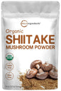 Micro Ingredients Organic Shiitake Mushrooms Powder, 8 Ounce,