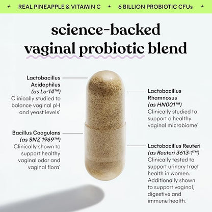 Lemme Purr Vaginal Probiotics for Women 60 Veggie