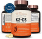 Live Conscious Vitamin K2 MK7 D3 Supplement D3 5000 5000 IU 60 Softgels
