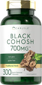 Carlyle Black Cohosh Capsules 700mg | 300 Count