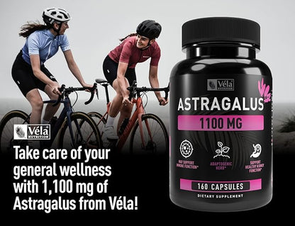 Vela’s Astragalus Capsules 1100 mg* 160 Count 3rd Party