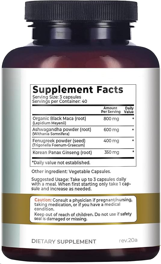 Why Not Natural 4-in-1 Organic Black (120 Count 1)