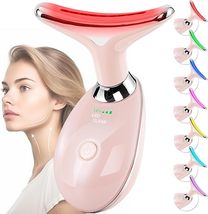 Facial Massager for Face and Neck, 7 Color,