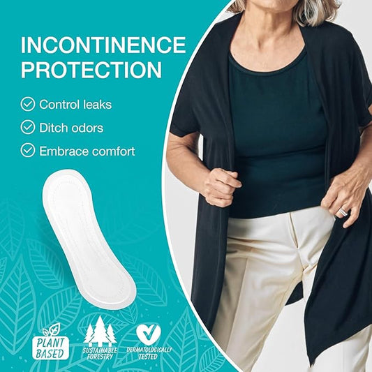 Veeda Natural Premium Incontinence Pads for Women 20 Count
