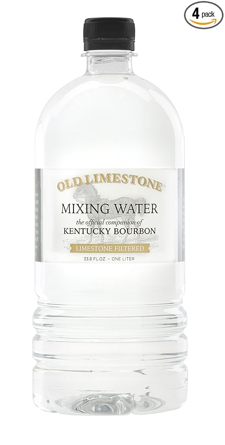 Pack of 4 Old Limestone's 1 Liter Bottles