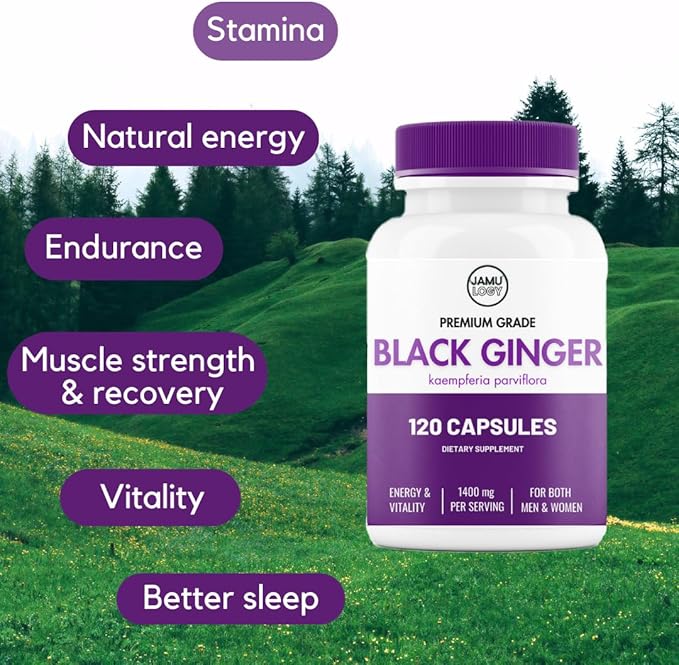 Black Ginger Extract (Krachai Dum) 120