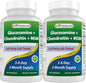 Best Naturals, Glucosamine Chondroitin and MSM 2600 mg (180 Count 2))